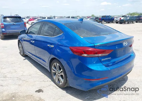 2017 Hyundai Elantra Limited из США, поврежденный, VIN KMHD84LF5HU354307